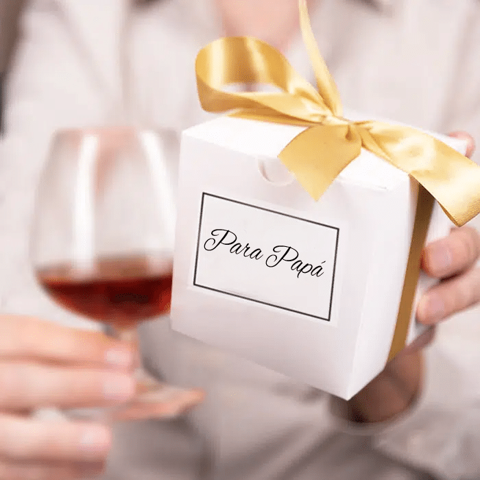 Copa de coñac grabada para papá - Imagen 3