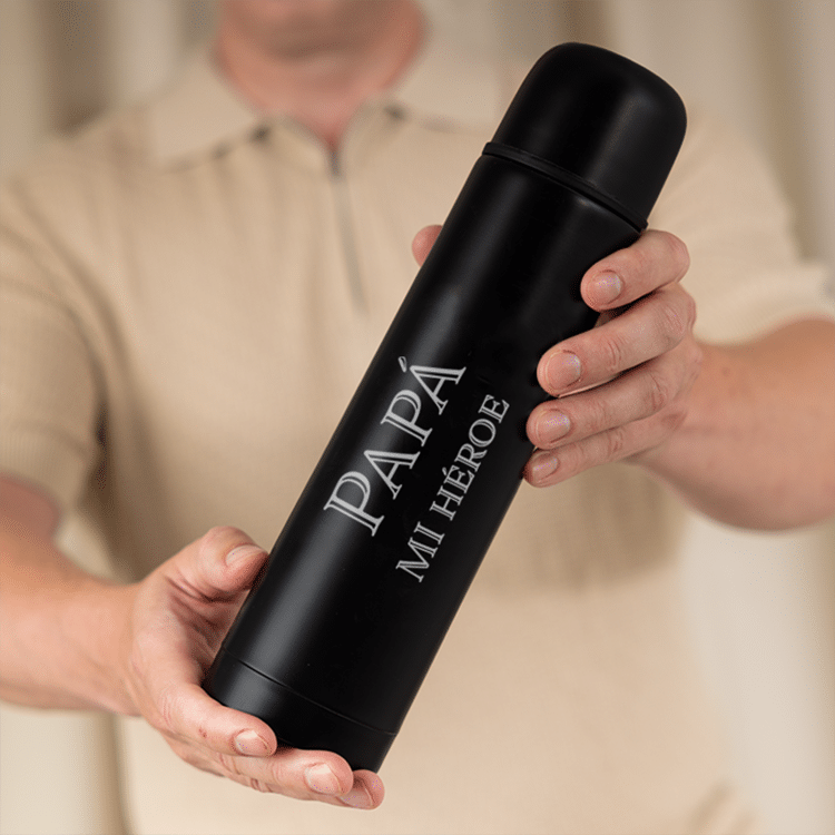 Botella térmica personalizada para papá